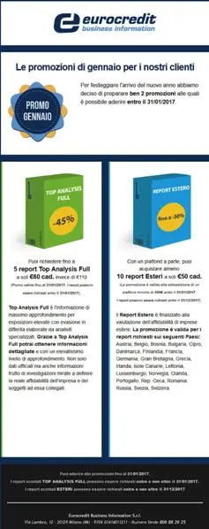 Top Analysis Full e Report Estero in promozione