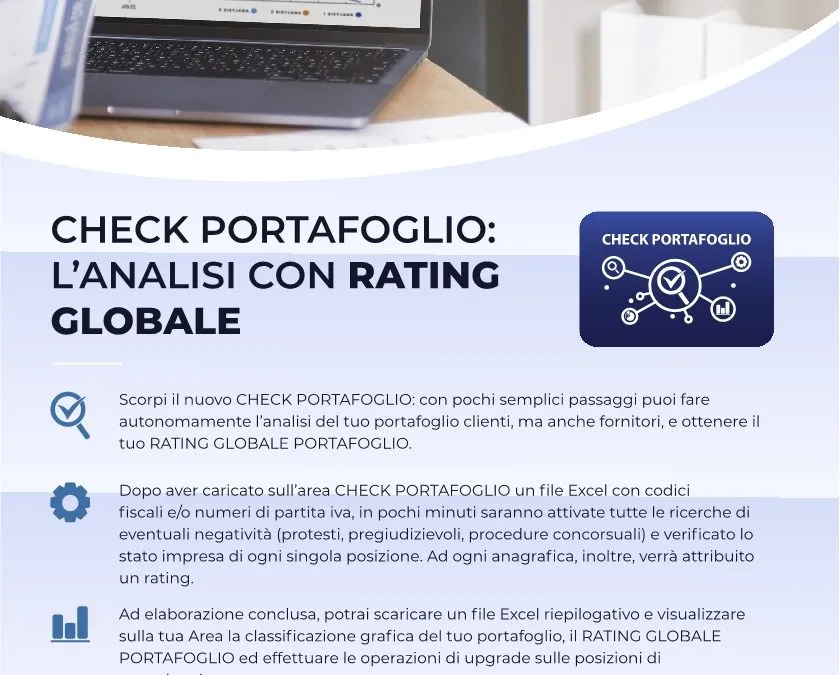 CHECK PORTAFOGLIO – ANALISI RATING GLOBALE