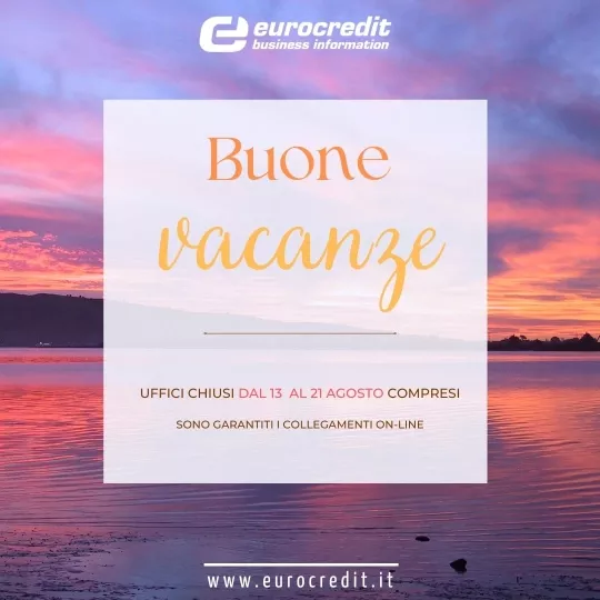 Chiusura uffici per pausa estiva