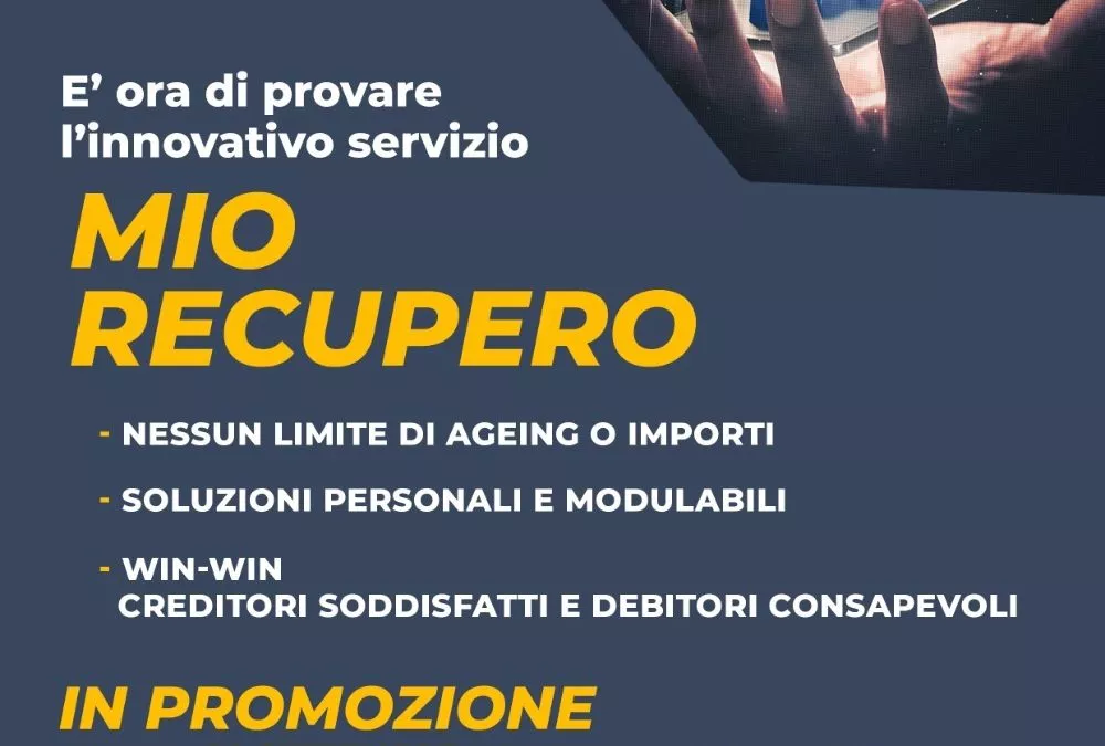 Testa MIO RECUPERO: è in promo sino a fine mese