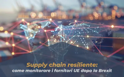 Supply chain resiliente: come monitorare i fornitori UE dopo la Brexit